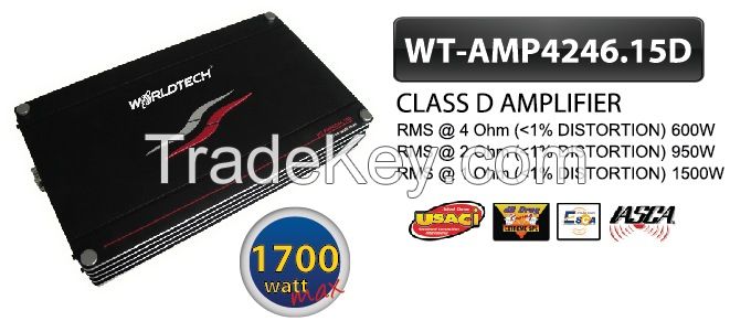 Amplifier 1500W Class D WT-AMP4246.15D