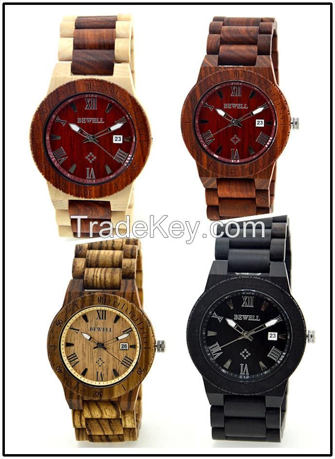 Wood Watch Natrual Sandalwood/Zebra/Maple Watches