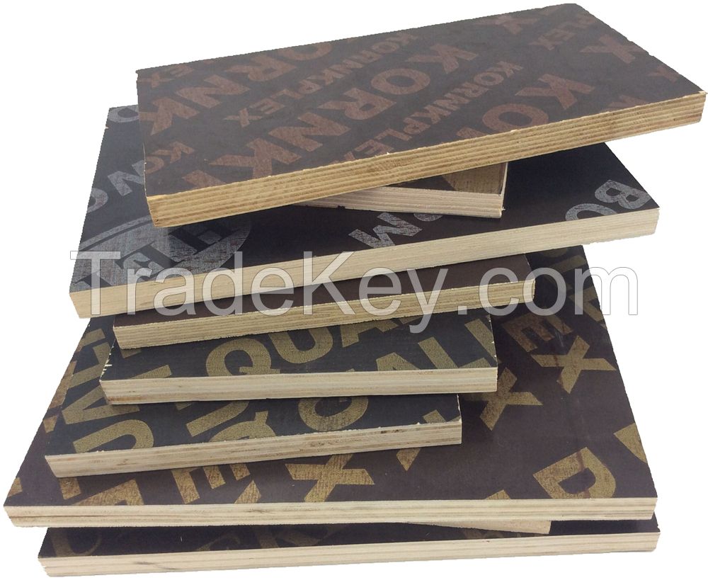 Film Faced Plywood Marine Grade Shuttering Board Concrete Formwork Plywood Waterproof WBP