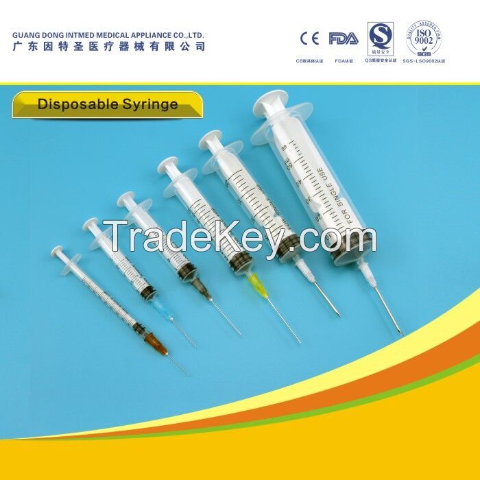 disposable syringes sterile