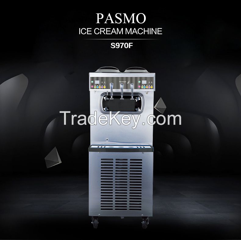 PASMO imported compressor S970F CE ETL soft serve ice cream machine