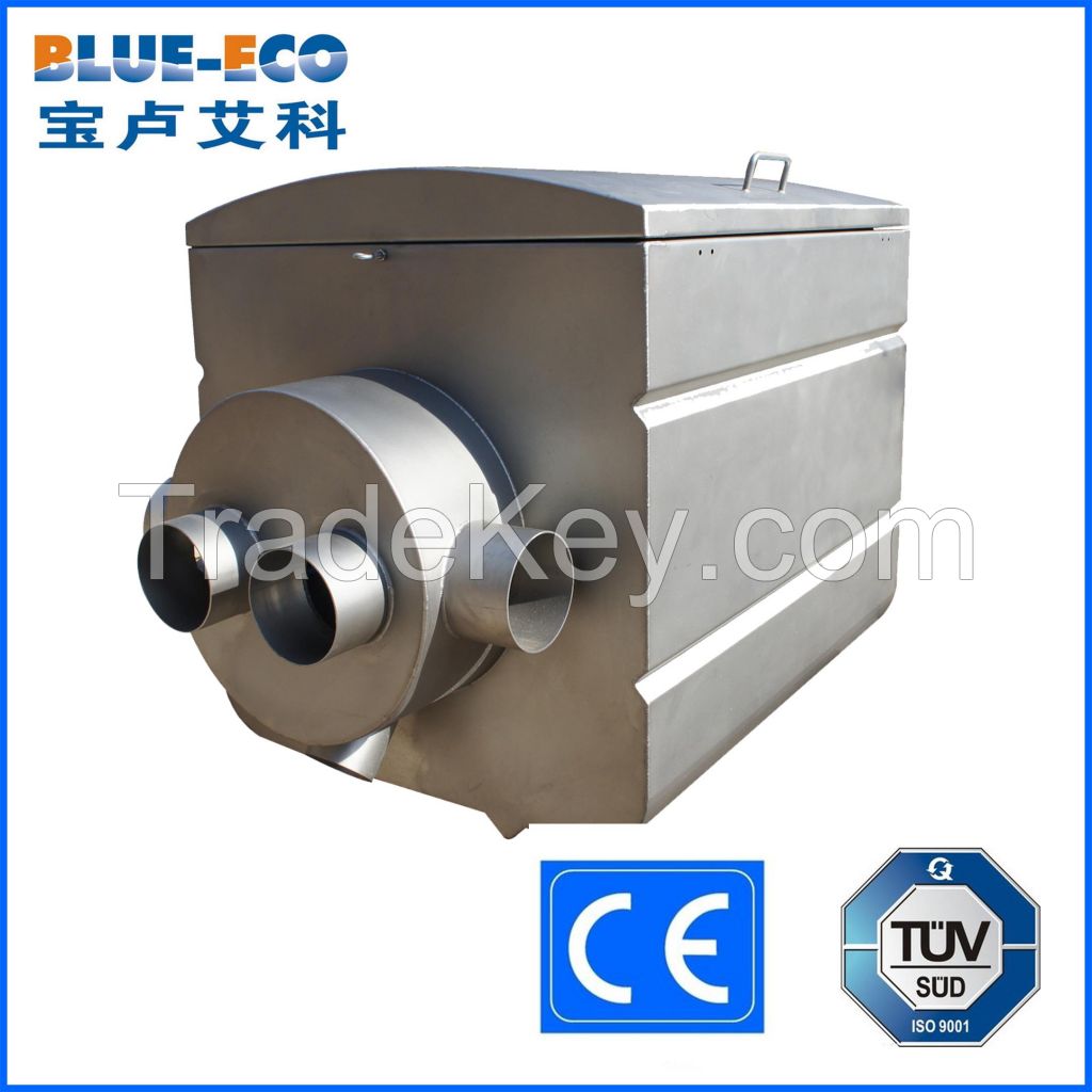 BLUE-ECO no maintenance koi pond fish farm drum filter