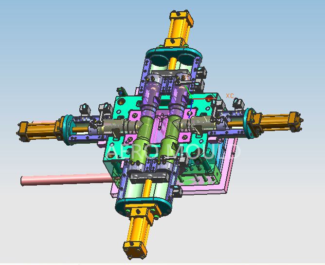 PVC pipe fitting mould