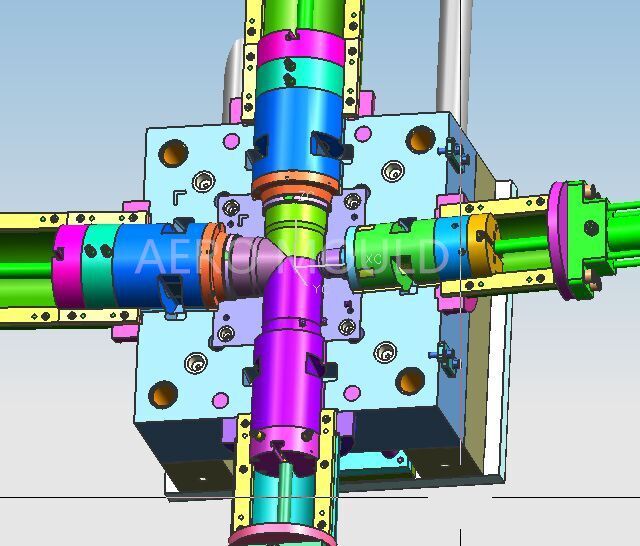 PVC pipe fitting mould