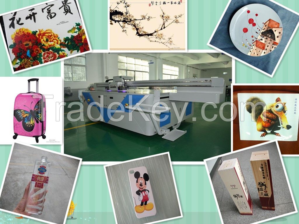 UV printing machine / whitr ink uv printer price