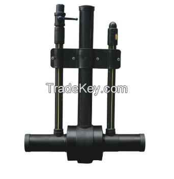 HDPE Pipe Fitting Ball Valve (one purge ball valve)