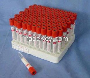 Disposable medical sterile plain blood collection tube 
