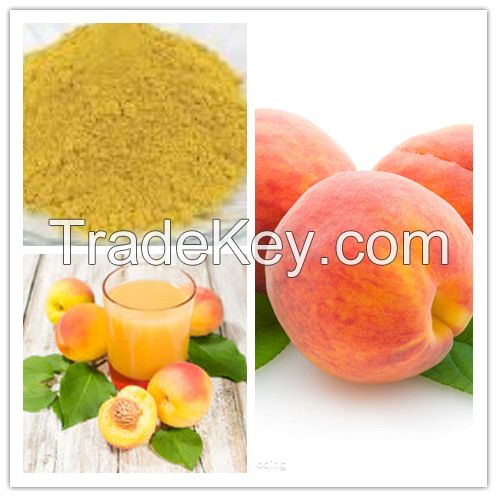 Water Soluble Spray Dried Peach Fruit Juice Powder Peach Powder Bulk 