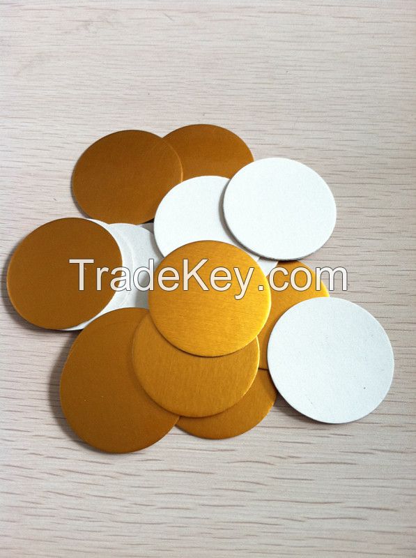 PET bottle cap induction seal liner