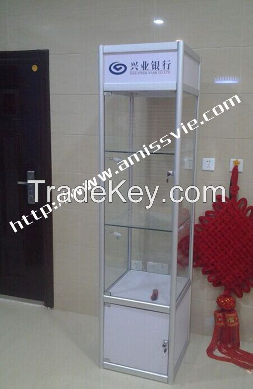 Industrial Bank gift glass showcase