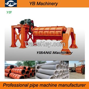 Low price concrete culvert pipe making machinery high efficiency
