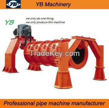 Low price suspension roller  concrete pipe making machine