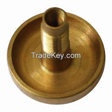 Precision brass CNC metal machining parts with degreasing finished, OEM design are available