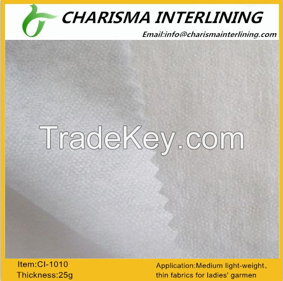 10gsm non-woven interlining 1010