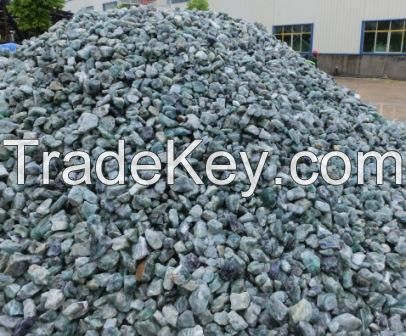Factory Supply High Quality Fluorite Rough Stone GREEN