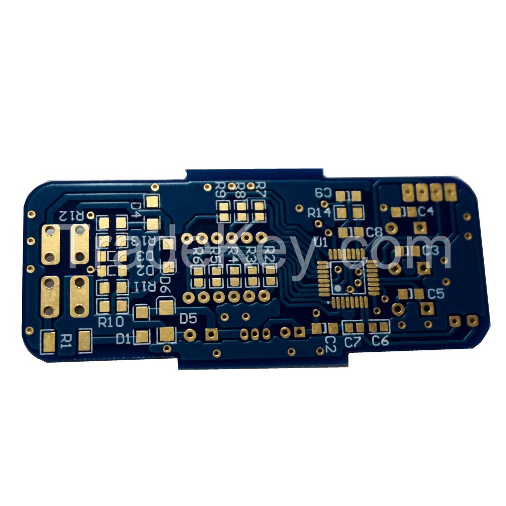 6-layer FR-4 PCB board with Lead-free HAL, 1.2mm Thickness and 0.2mm Hole Size