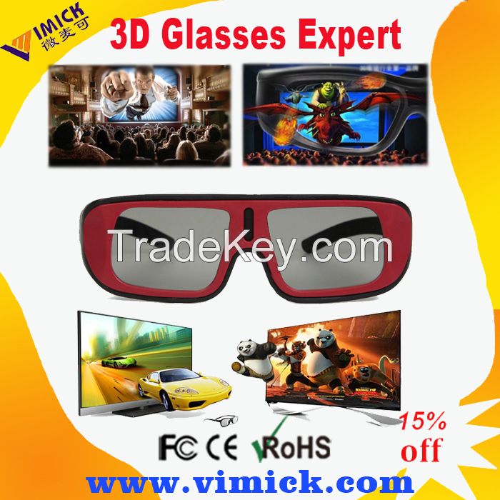 New Style 3d glasses for the movie polarized 3d glasses