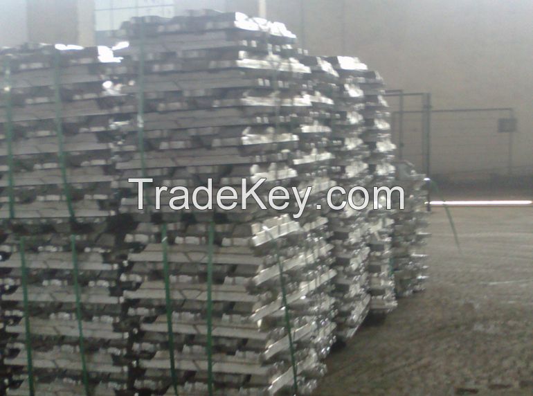 Factory Supply Aluminum Ingot 99.7 %(GG)