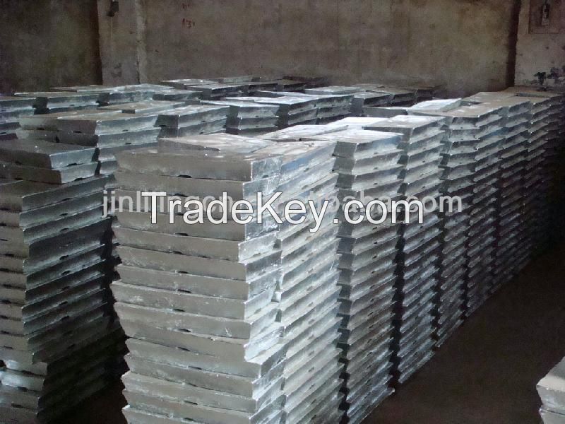 LME registered pure zinc ingot 99.995% with competitive price(A)
