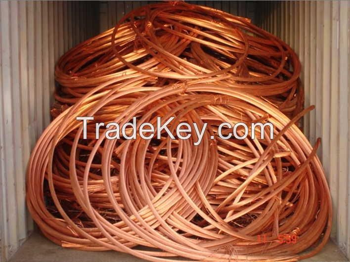 Copper wire scrap 99%  99.9% Q3