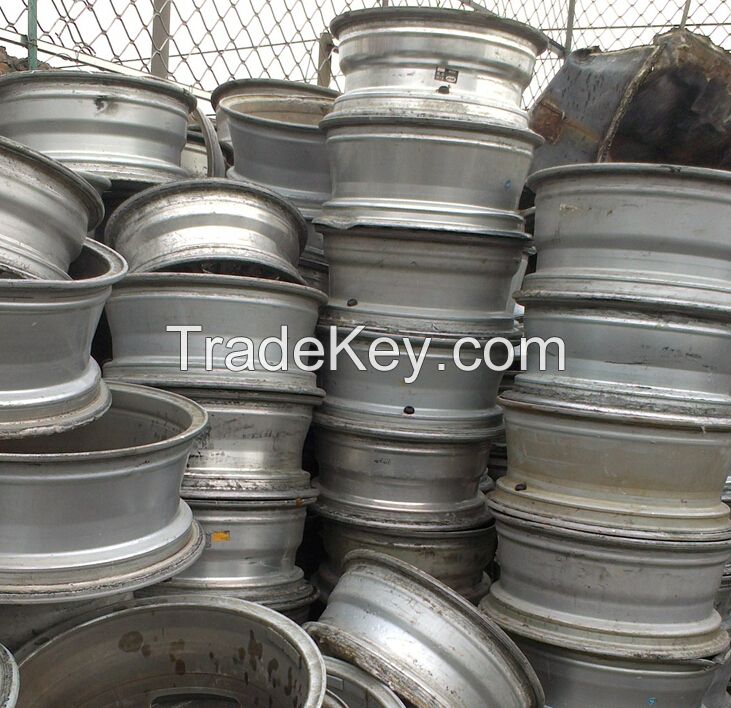 Pure 99.9% Aluminum Scrap 6063 / Alloy Wheels scrap / Baled UBC aluminum scrap ,can  (A)