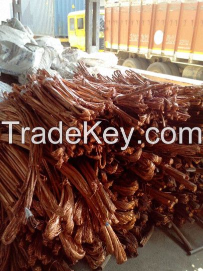 Millberry copper wire scrap 99.9 with lowest price  (A)