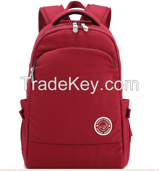 Fashion Canvas School Bag / Backpack For Teenagers