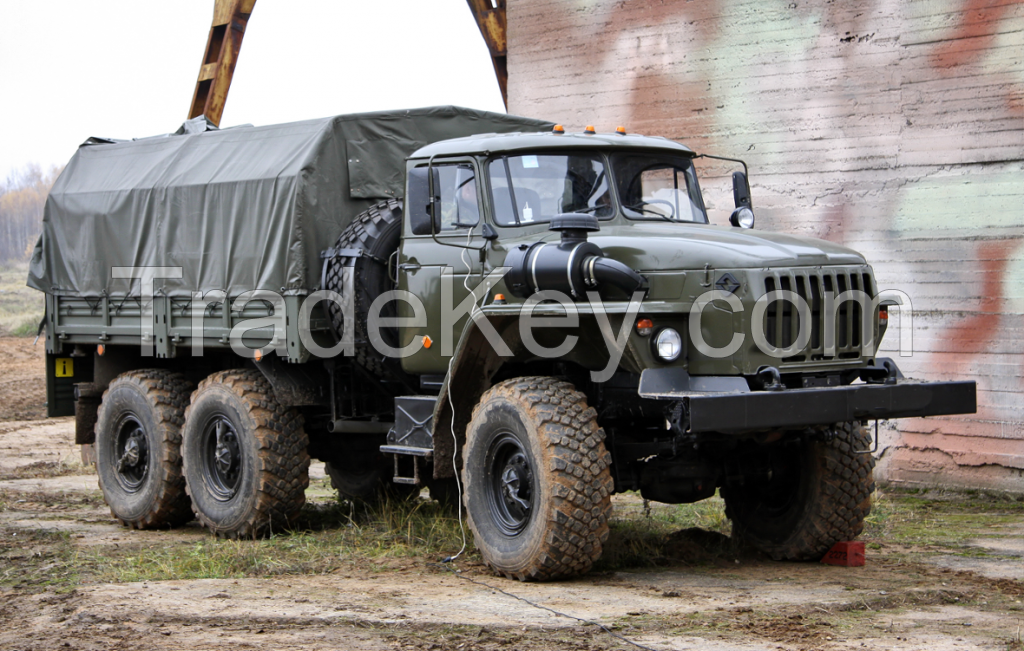 Russian 6x6 heavy all-terrain truck