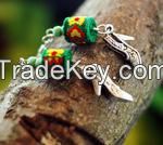 Chinese Traditional Fabrics Shoes Style Earrings