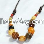 Chinese Traditional Necklace with Mixture Materials
