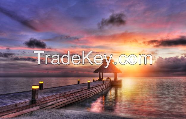 Wallpaper: Maledives Sunset, 350 cm x 260 cm