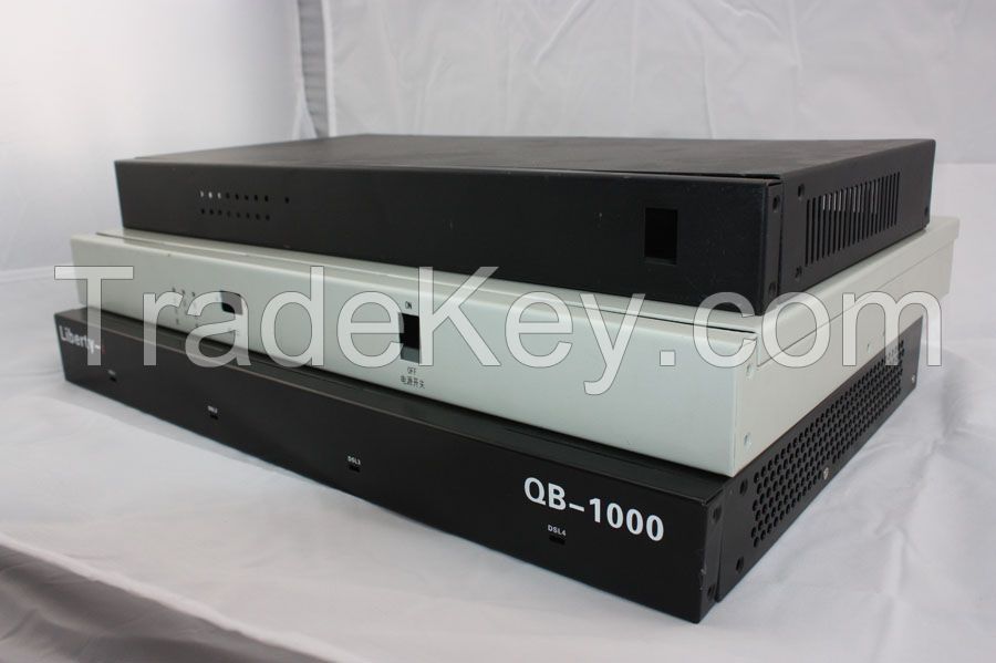 Customized Rackmount/ metal Chassis for e-communication