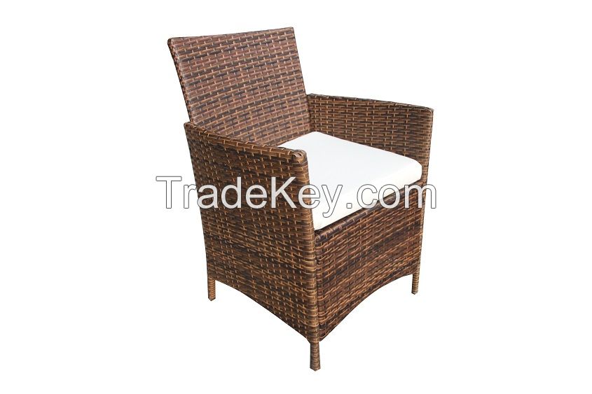 RATTAN CHAIR SET FURNITURE 3108- LIGHT BROWN