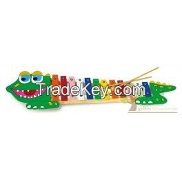 Crocodile xylophone