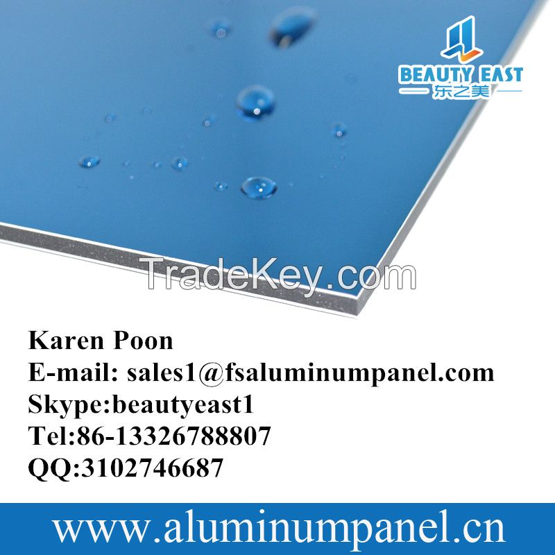 PE PVDF 6mm aluminum composite panel