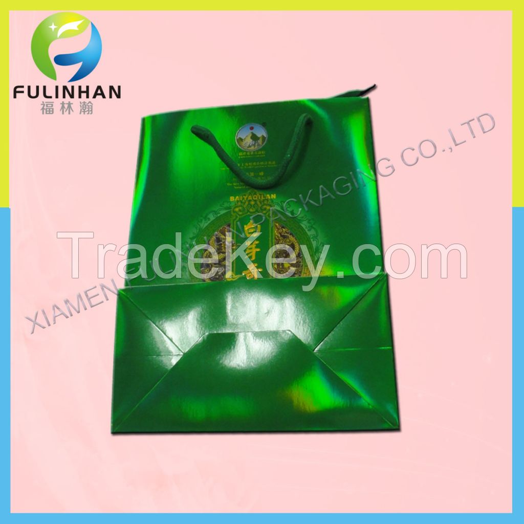 High Quality Coated Custom Logo Printed Paper Bag