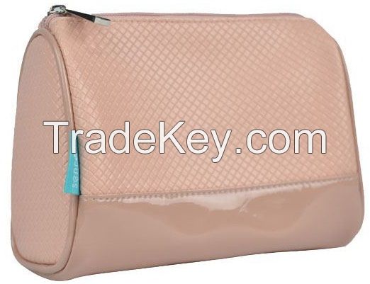 small lipstick cosmetic pouch cosmetic bags with clear pvc compartments