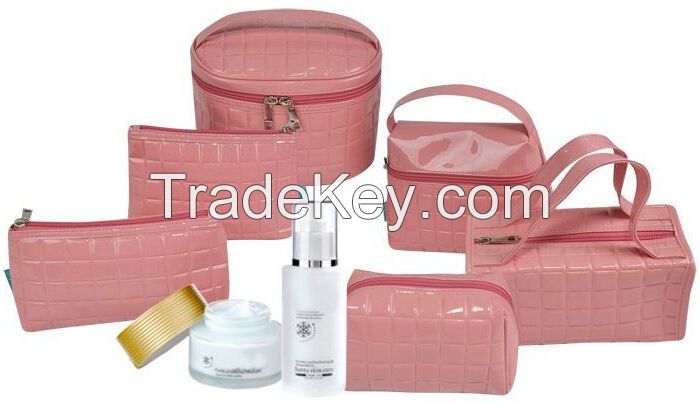 new noble 2014 cosmetic pouche pvc cosmetic bag with printing