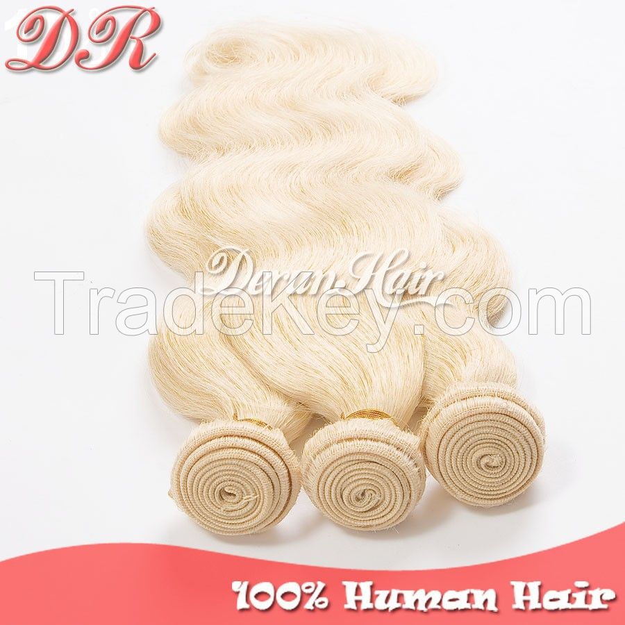 blonde brazilian hair,virgin hair weave hair bundles body wave hair weft 3pcs/lot 14"-26" Grade 6A human hair extension 100g/pc