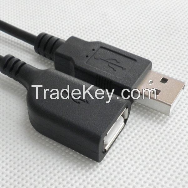 USB A/M TO USB A/F,L=150MM,BLK