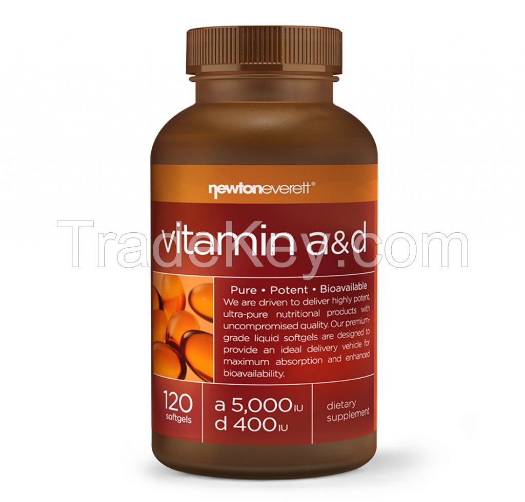 VITAMIN A &amp; D (A 5000IU/D 400 IU) 120 Softgels