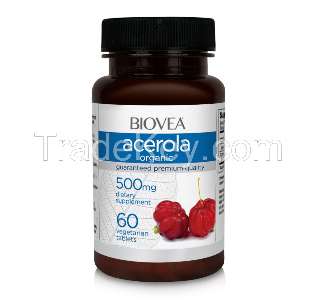 ACEROLA (Organic) 500mg 60 Tablets