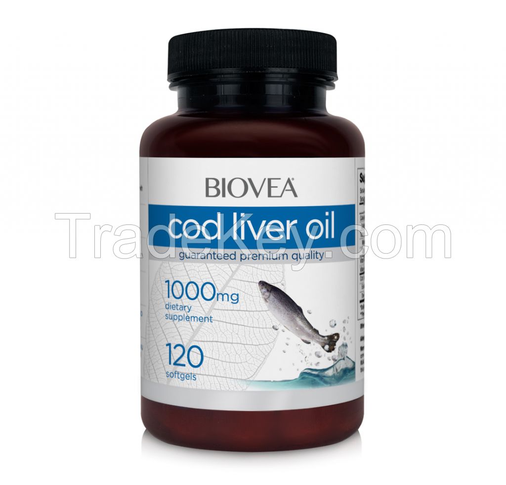 COD LIVER OIL 1000mg 120 Softgels