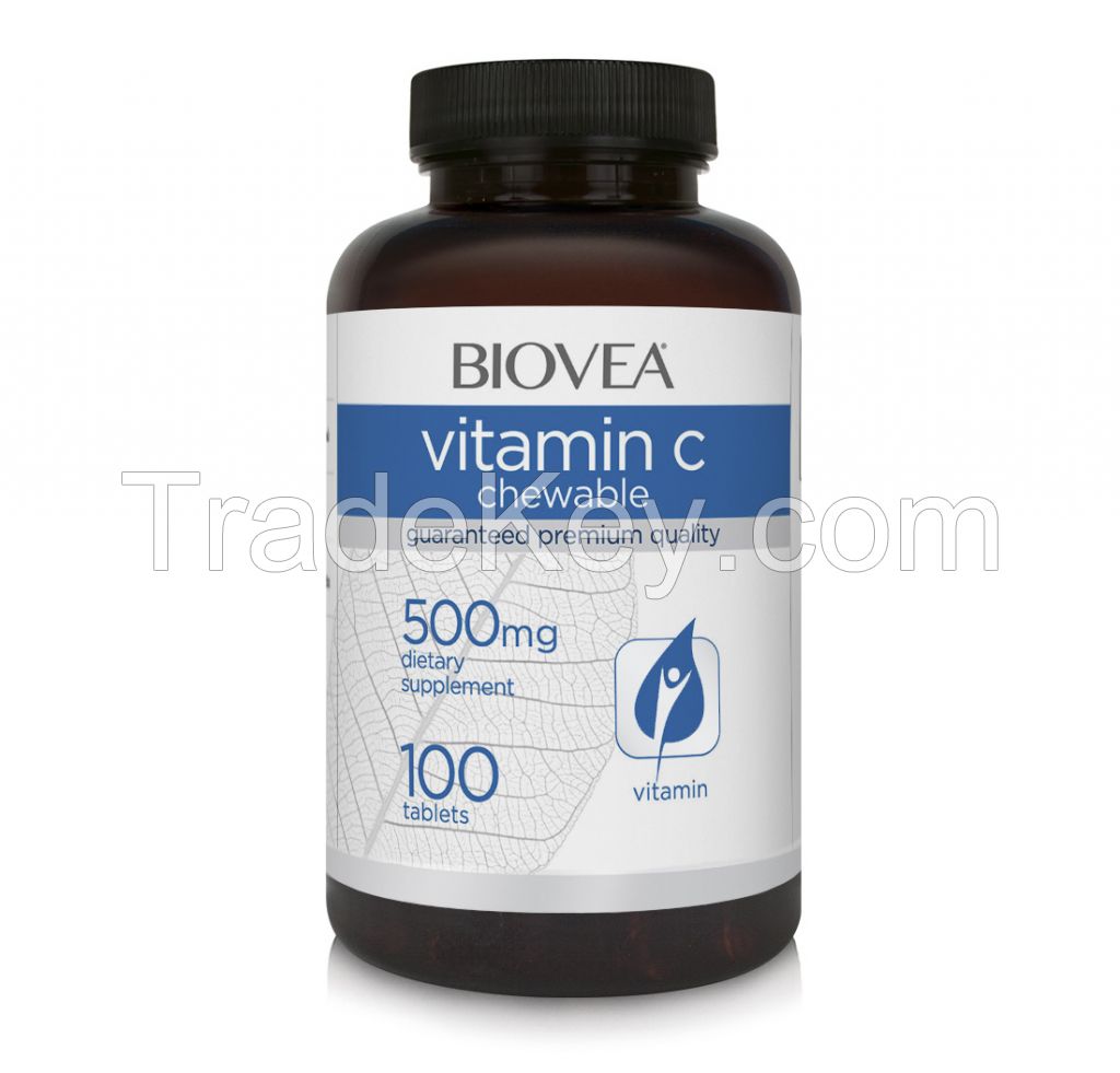 VITAMIN C 500mg 100 Chewable Tablets