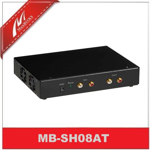 8-CH Stereo Audio Transmitter Distributor Over Cat5e/6