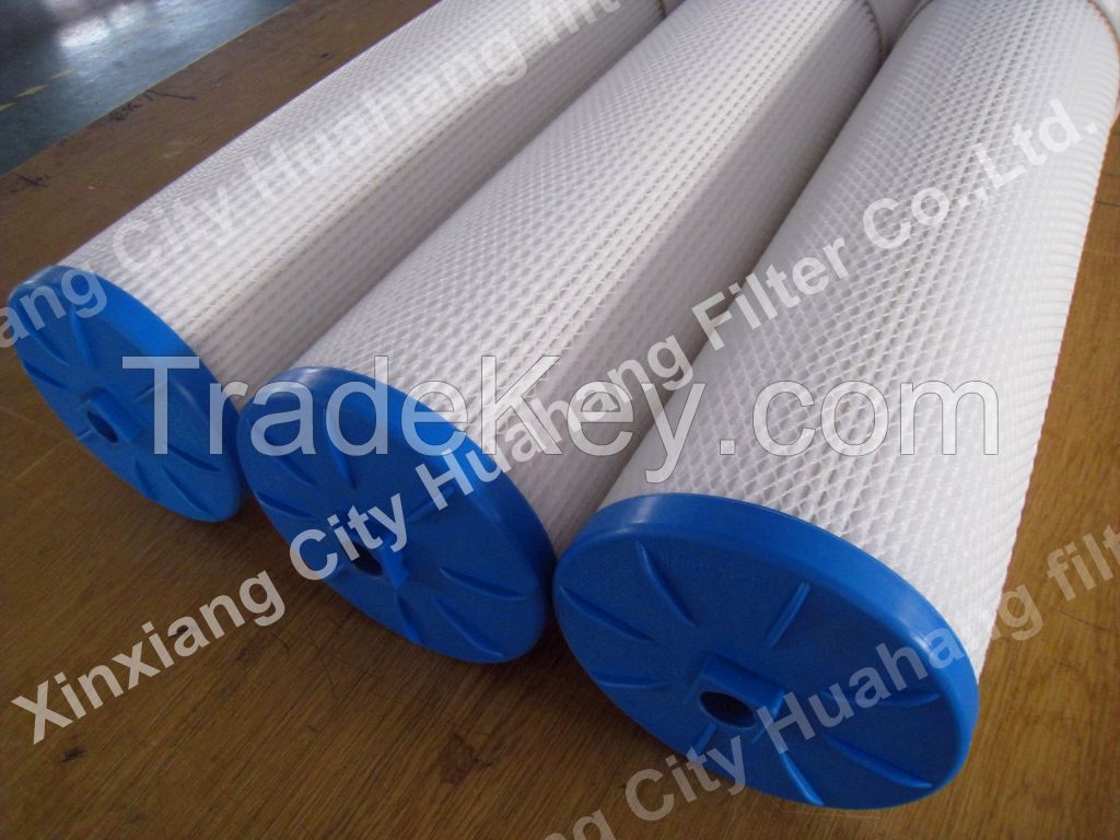 20inch, 40inch, 60inch polypropylene pleated high flow PALL water filter, wholesale water filters