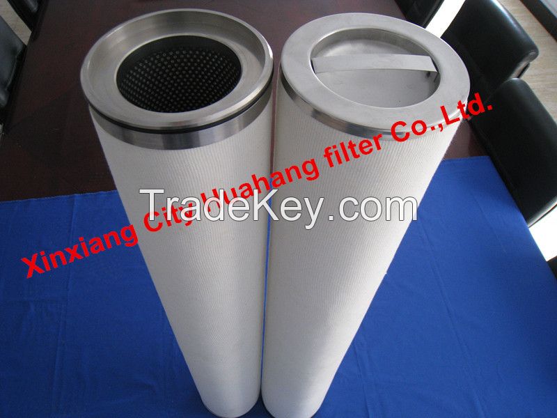 Replace HV fiberglass media for pall oil coaleser filter CS604GL13H