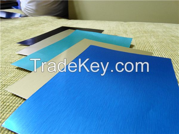 PE/PVDF coating exterior aluminum composite panel 