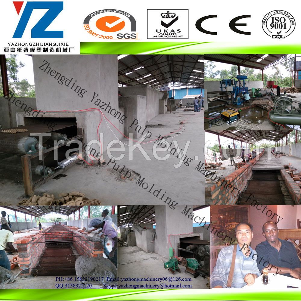 paper egg tray processing line