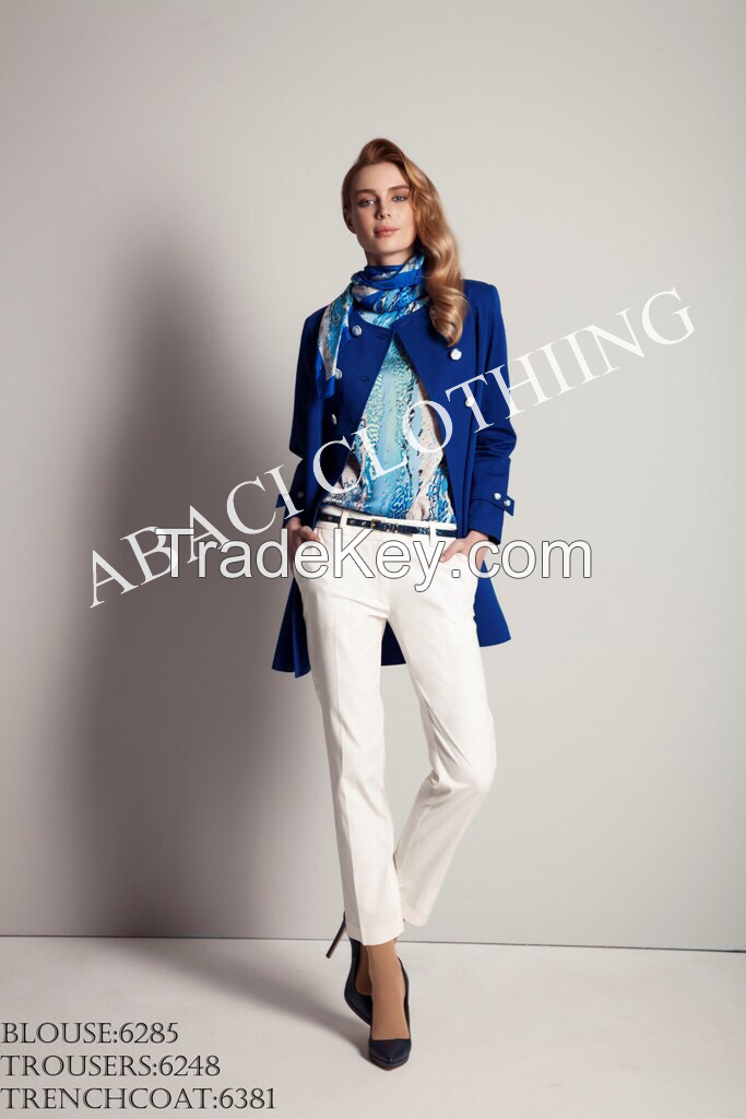 2015 new fashion short coat european style lady jacket, shirt, pants